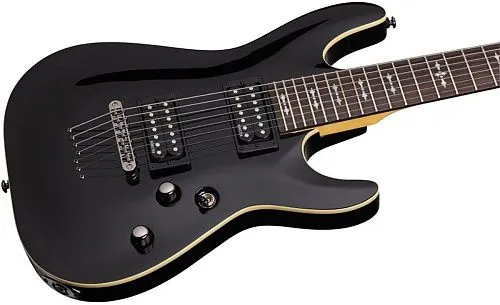 Schecter Omen-7 BLK Электрогитара 7-струнная.